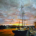 Bluenose II at Dock